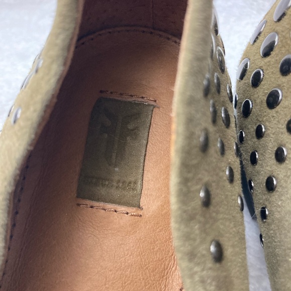 Frye Olive Studded Women's Flats - Picture 4 of 4